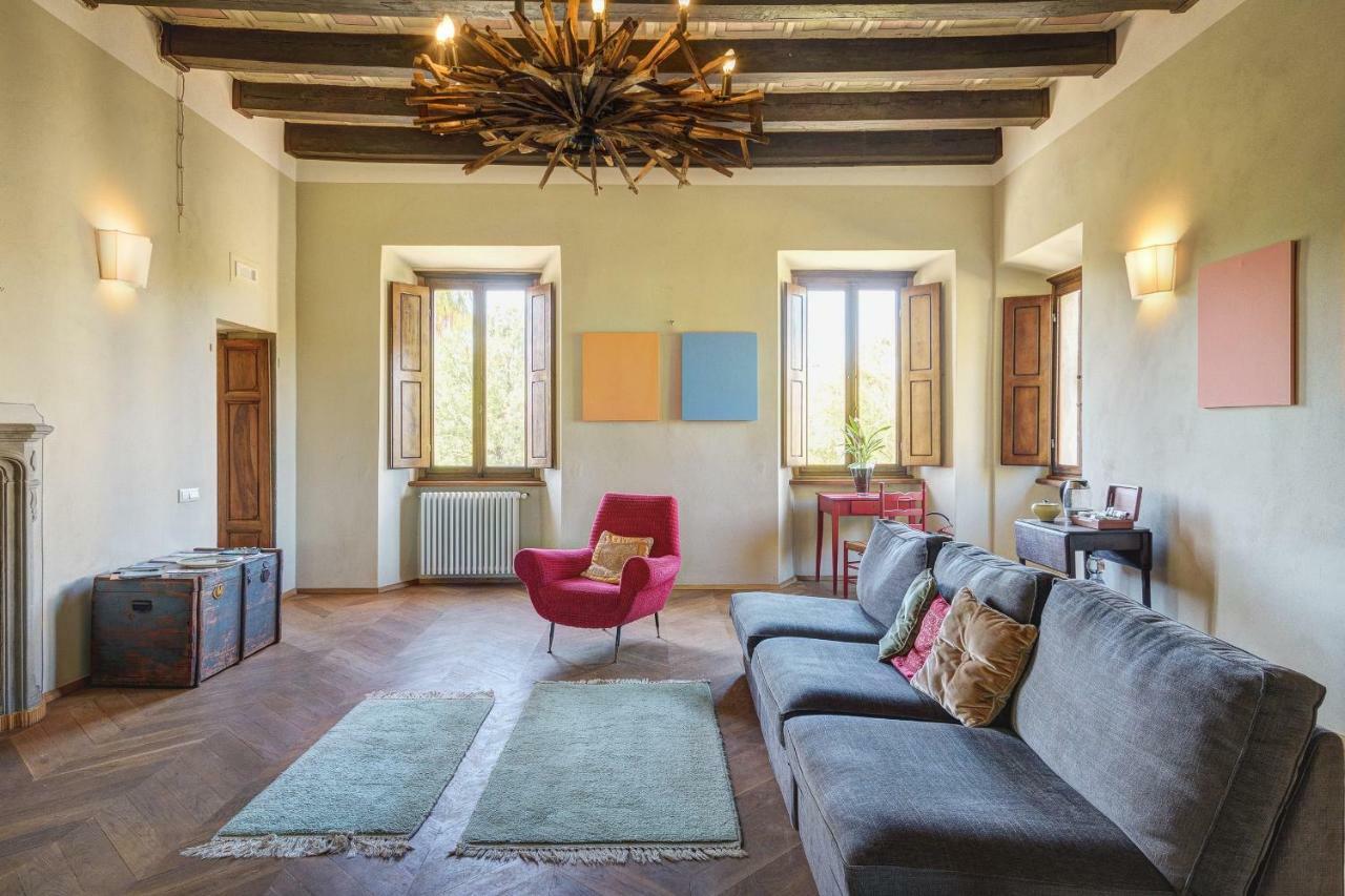 Ferienwohnung Palazzo Gatteschi Poppi Exterior foto